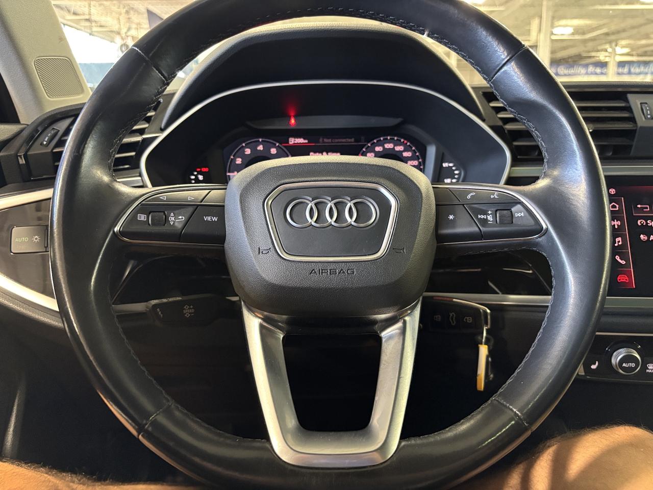 2021 Audi Q3 Komfort|QUATTRO|ALLOYS|LEATHER|PANOROOF|HEATSEATS| - Photo #27