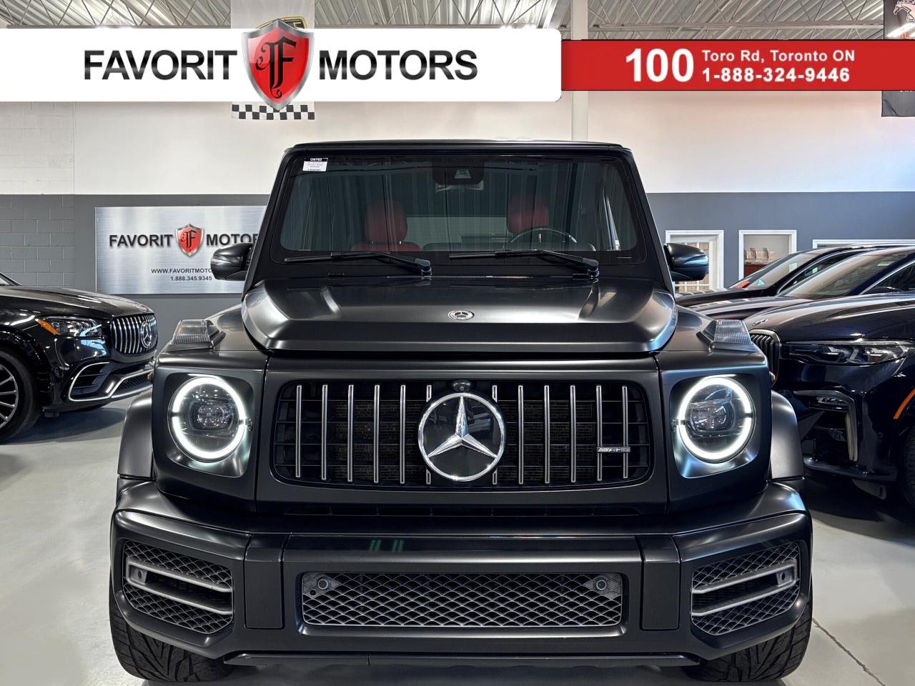 Used 2021 Mercedes-Benz G-Class G63 AMG|4MATIC|V8BITURBO|NOLUXTAX|REDLEATHER|PPF|+ for sale in North York, ON