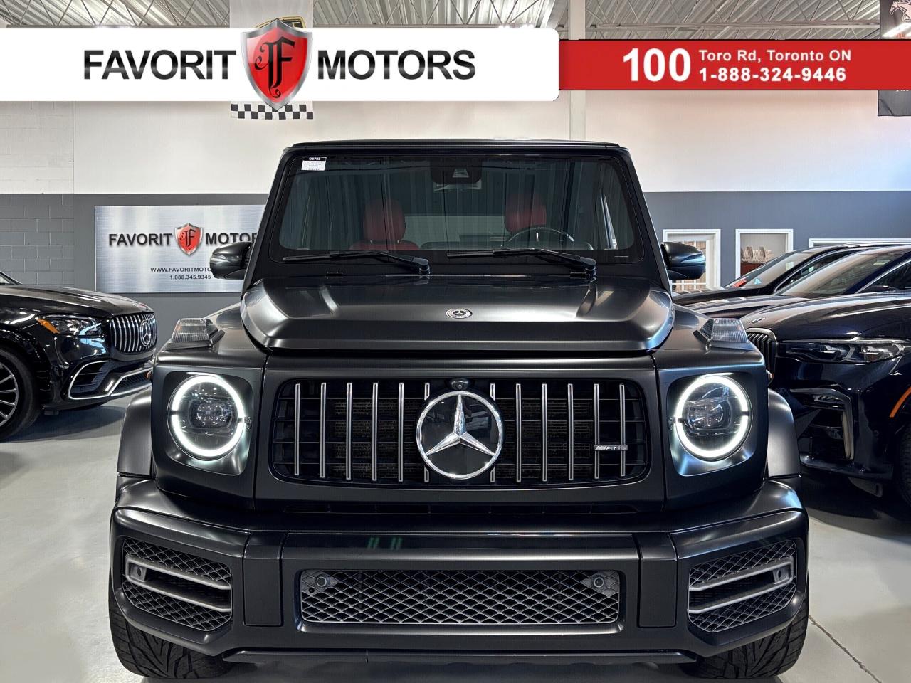 2021 Mercedes-Benz G-Class G63 AMG|4MATIC|V8BITURBO|NOLUXTAX|REDLEATHER|PPF|+ Photo0