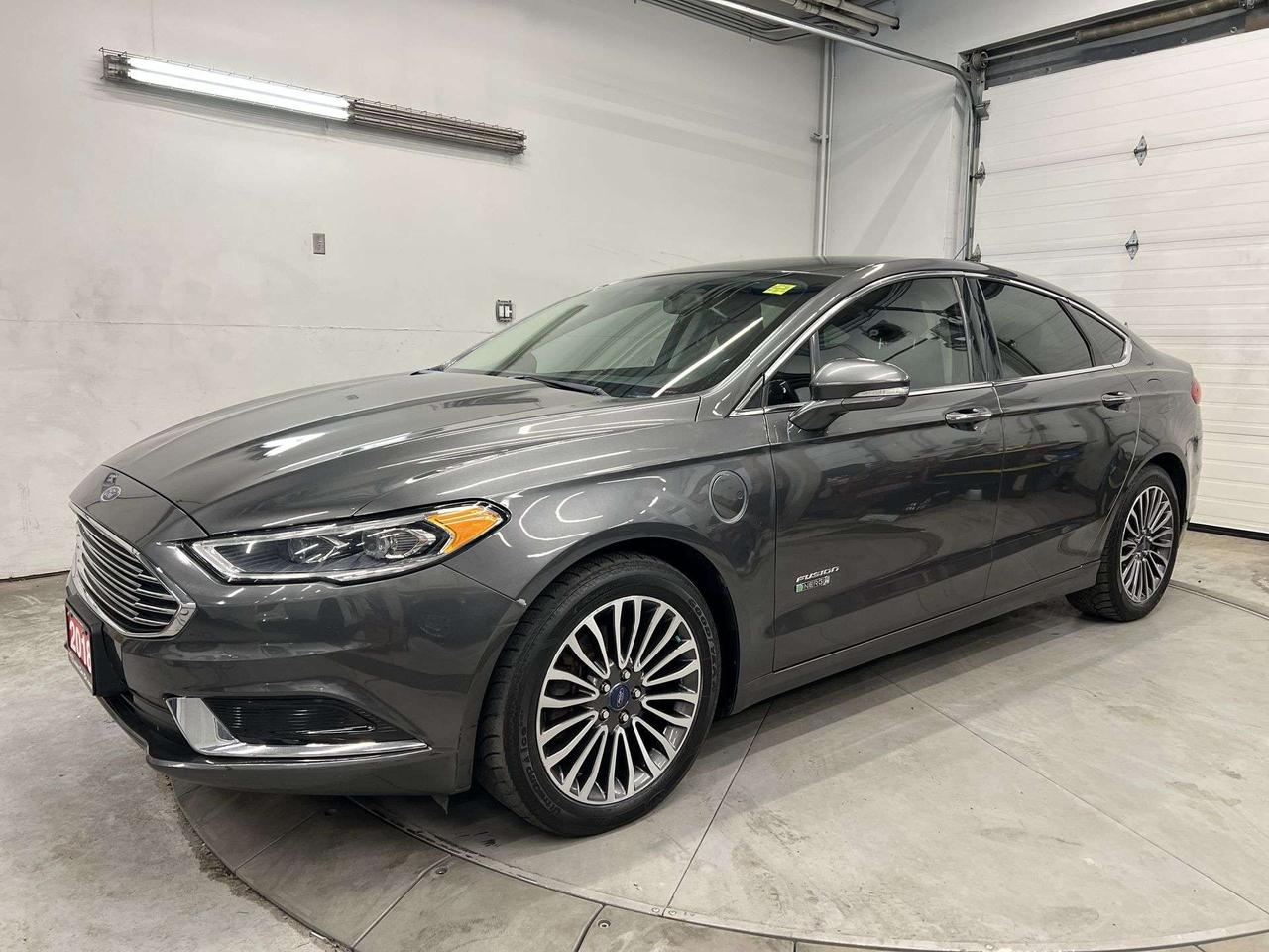 2018 Ford Fusion Energi HYBRID LUXURY | TECH PKG | LEATHER | CARPLAY | NAV Photo0