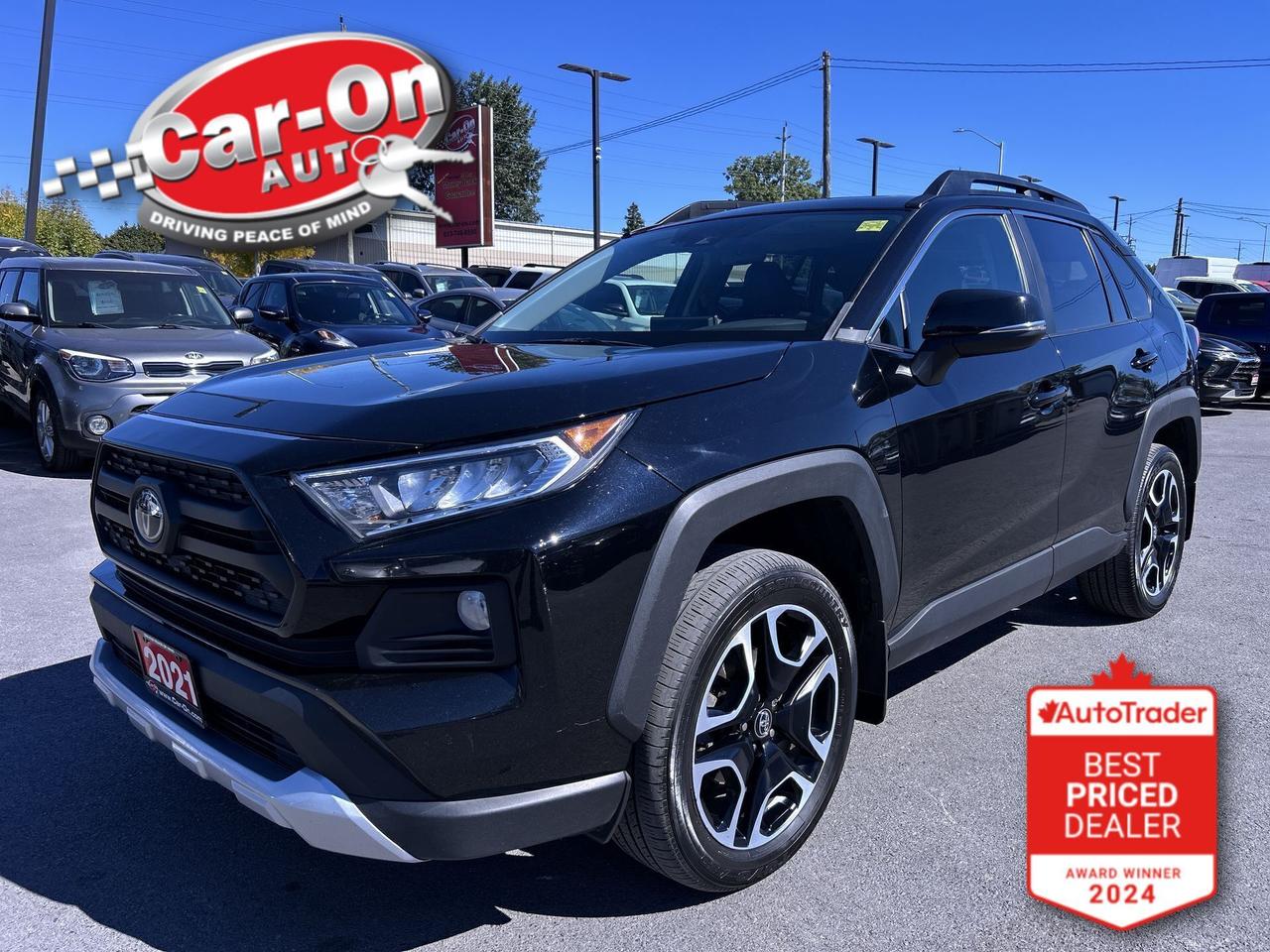 2021 Toyota RAV4 TRAIL AWD | COOLED LEATHER | SUNROOF | 19IN ALLOYS Photo