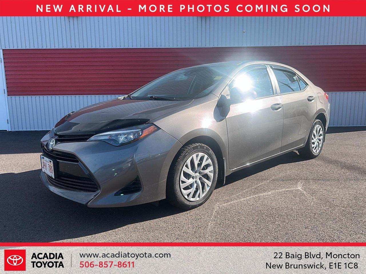 Used 2018 Toyota Corolla LE for sale in Moncton, NB