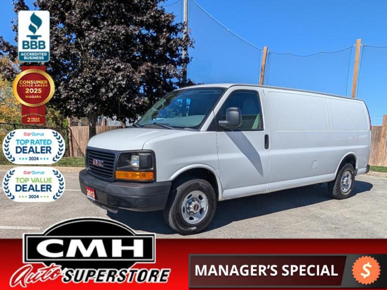 Used 2013 GMC Savana Cargo Van Standard  **6.0L V8 ENGINE** for sale in St. Catharines, ON