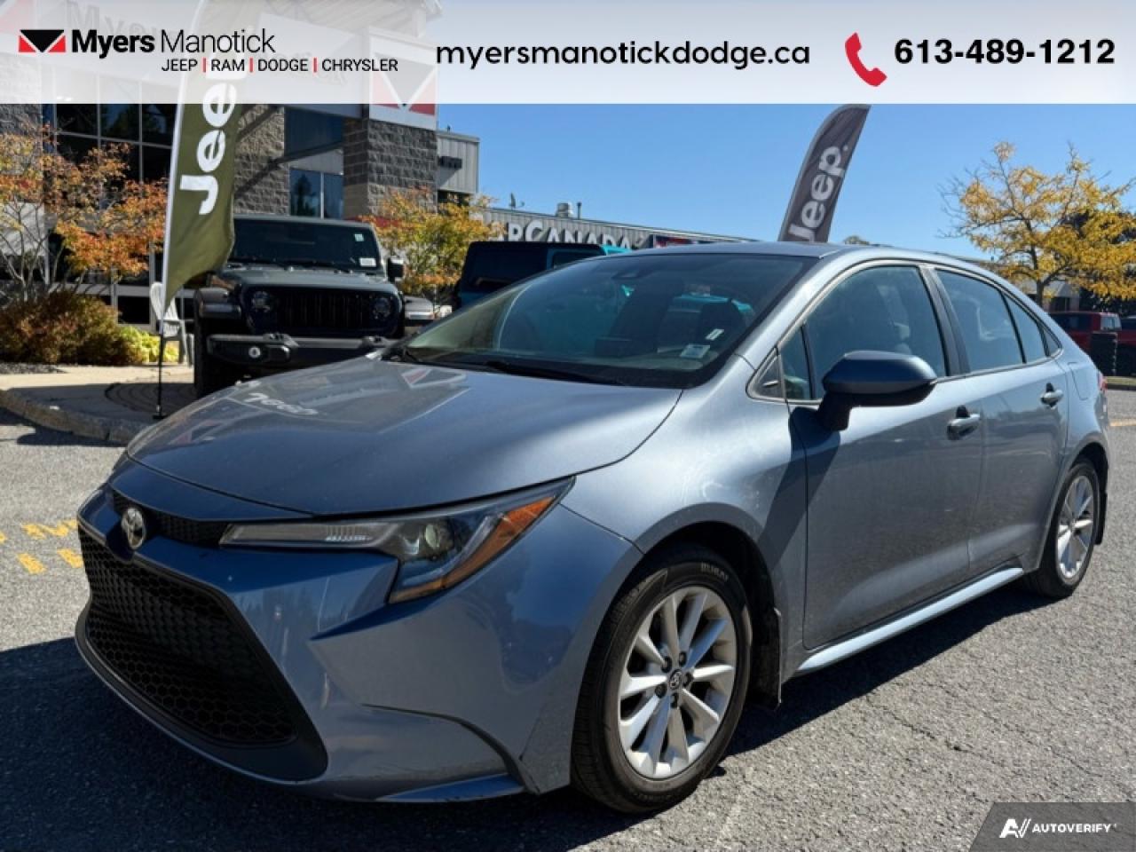 Used 2022 Toyota Corolla L  -  LED Lights -  Apple CarPlay for sale in Ottawa, ON