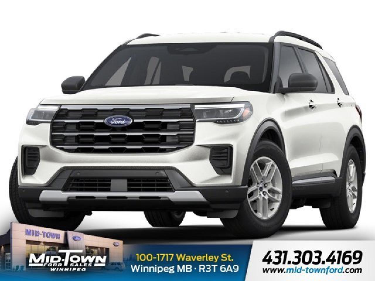 New 2025 Ford Explorer Active | 2nd Row Captains Chairs | Adaptive Cruise for sale in Winnipeg, MB