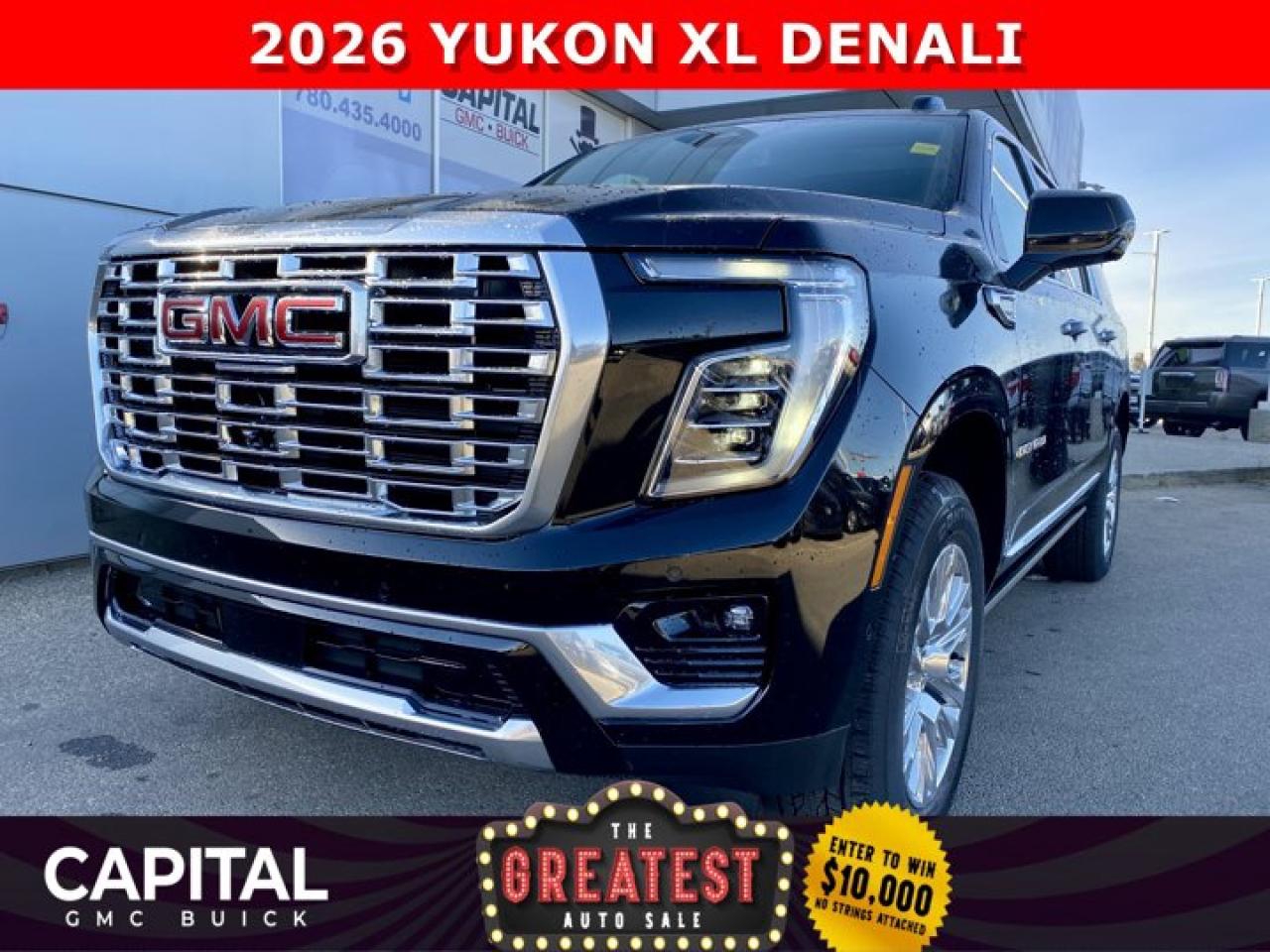 New 2026 GMC Yukon XL Denali 4WD for sale in Edmonton, AB