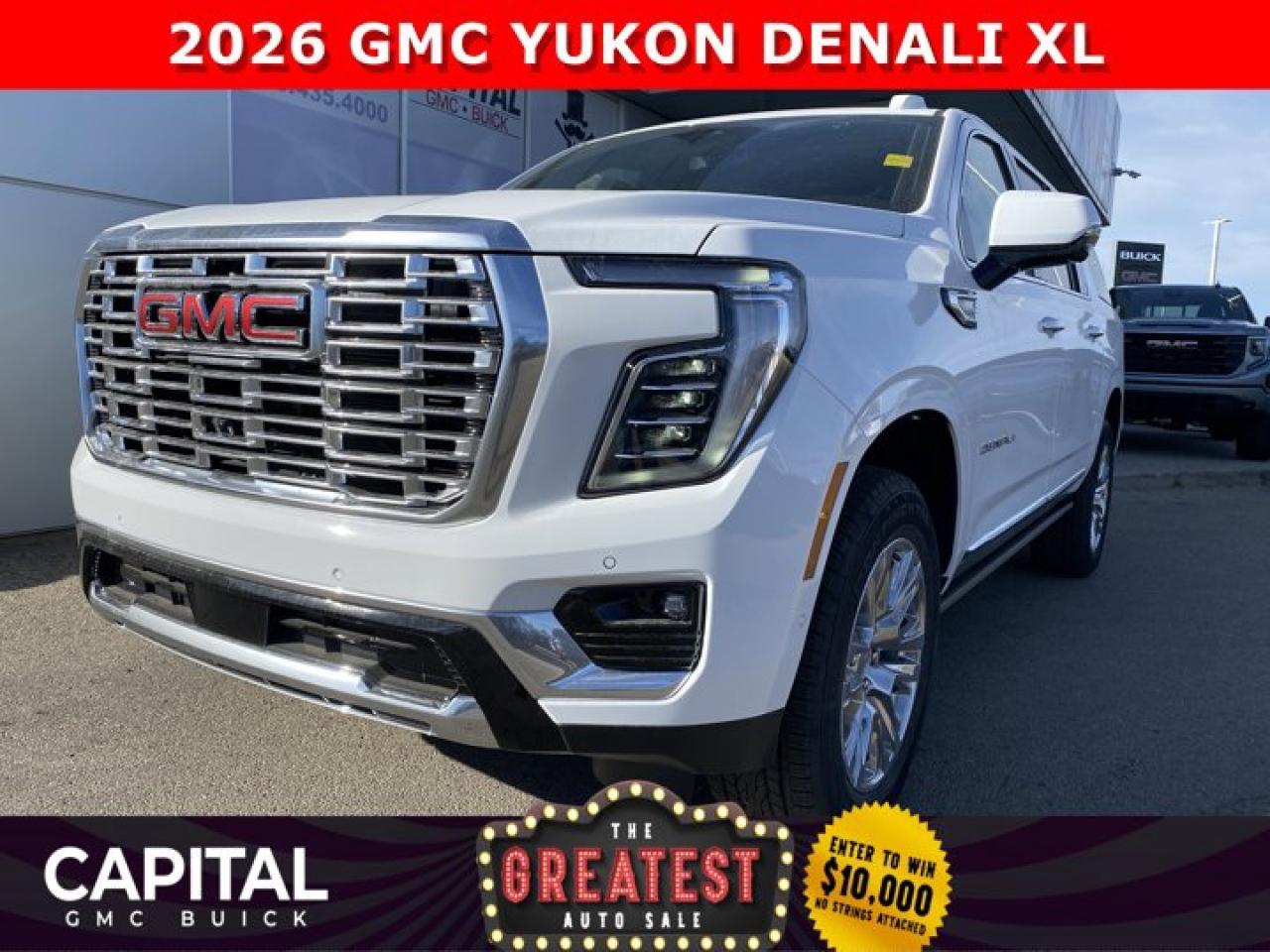 New 2026 GMC Yukon XL Denali 4WD for sale in Edmonton, AB