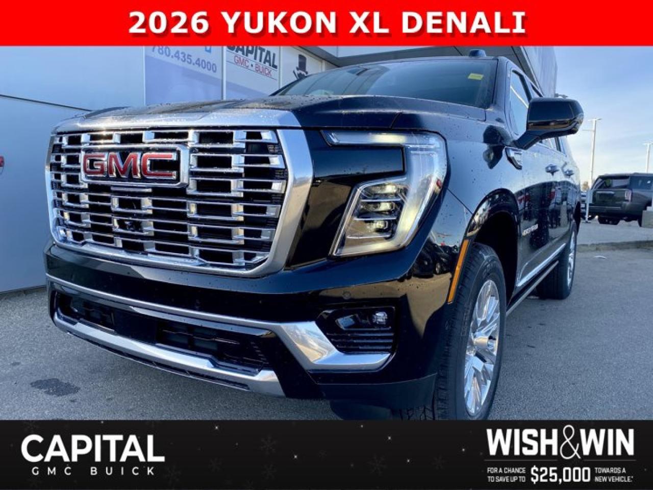 New 2026 GMC Yukon XL Denali 4WD for sale in Edmonton, AB