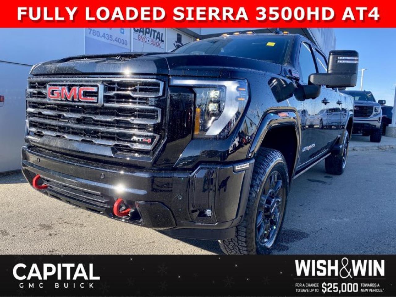 New 2026 GMC Sierra 3500 HD Crew Cab AT4 for sale in Edmonton, AB