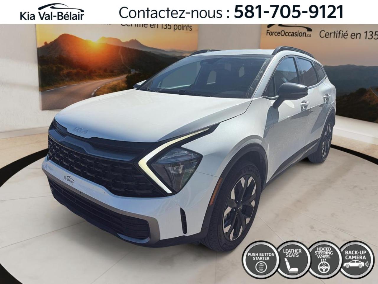Used 2024 Kia Sportage X-LINE A/C * AWD  * CUIR * CARPLAY * CAMÉRA * for sale in Québec, QC