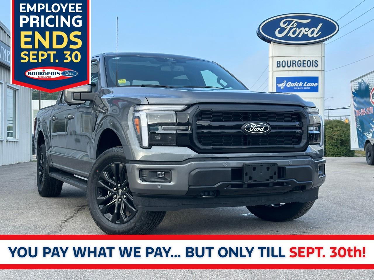 New 2025 Ford F-150 Lariat 4WD SuperCrew 5.5' Box for sale in Midland, ON