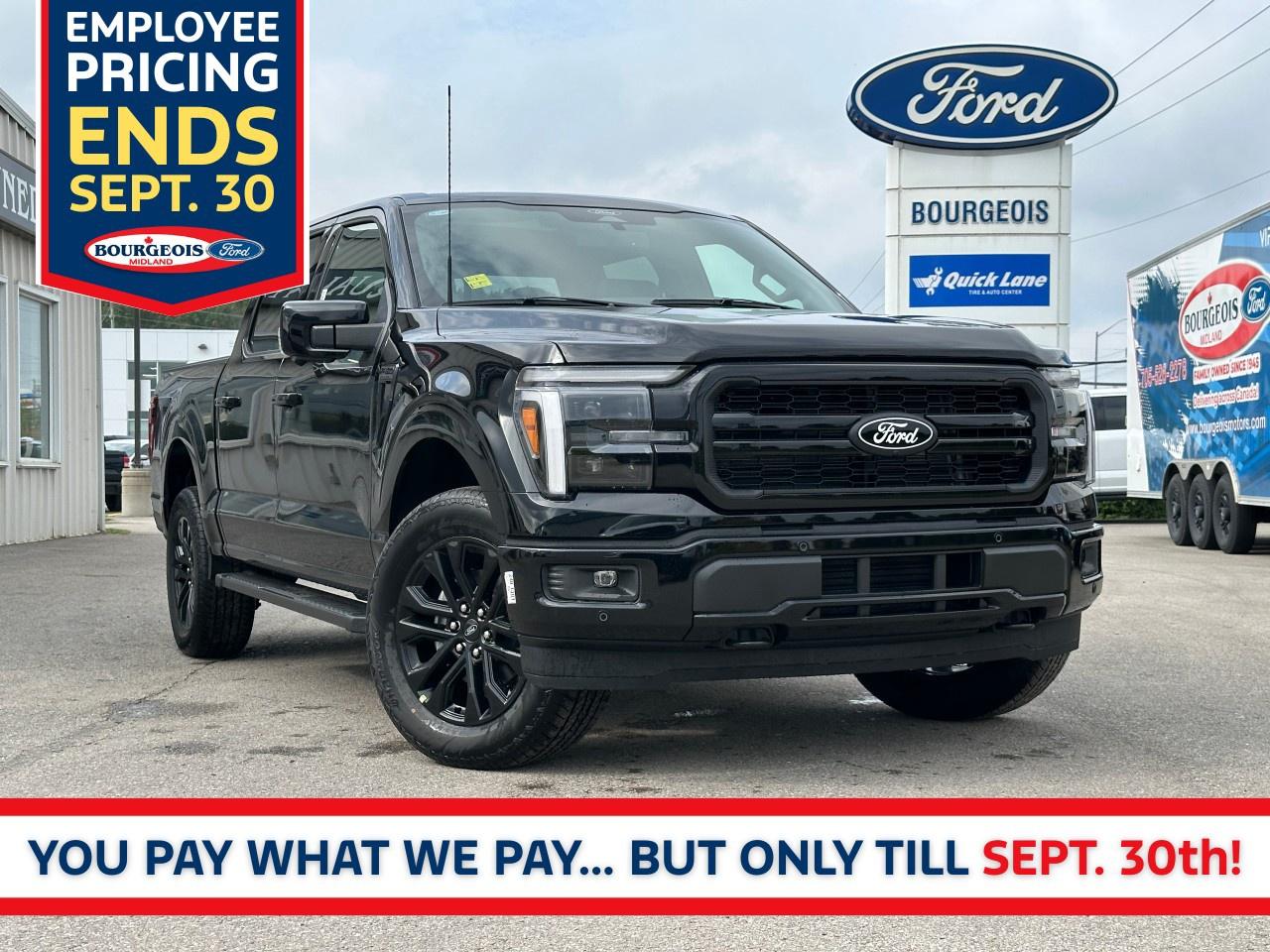 New 2025 Ford F-150 Lariat 4WD SuperCrew 5.5' Box for sale in Midland, ON