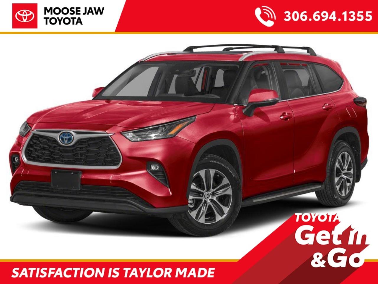 New 2025 Toyota Highlander HYBRID XLE for sale in Moose Jaw, SK