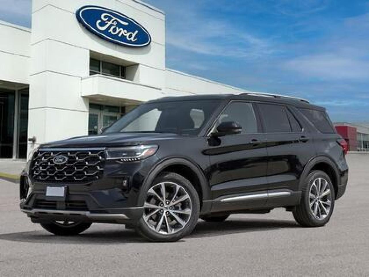 New 2025 Ford Explorer PLATINUM W/ LANE KEEPING SYSTEM for sale in Regina, SK