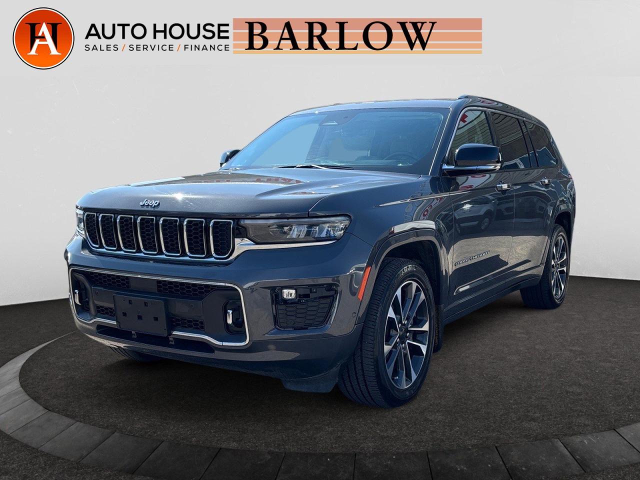 Used 2021 Jeep Grand Cherokee L Overland NAVI PANORAMIC ROOF HEATED STEERING WHEEL HEATED SEATS for sale in Calgary, AB