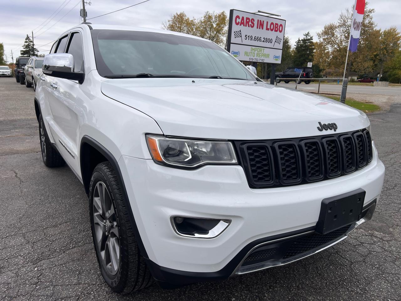 Used 2018 Jeep Grand Cherokee Limited for sale in Komoka, ON