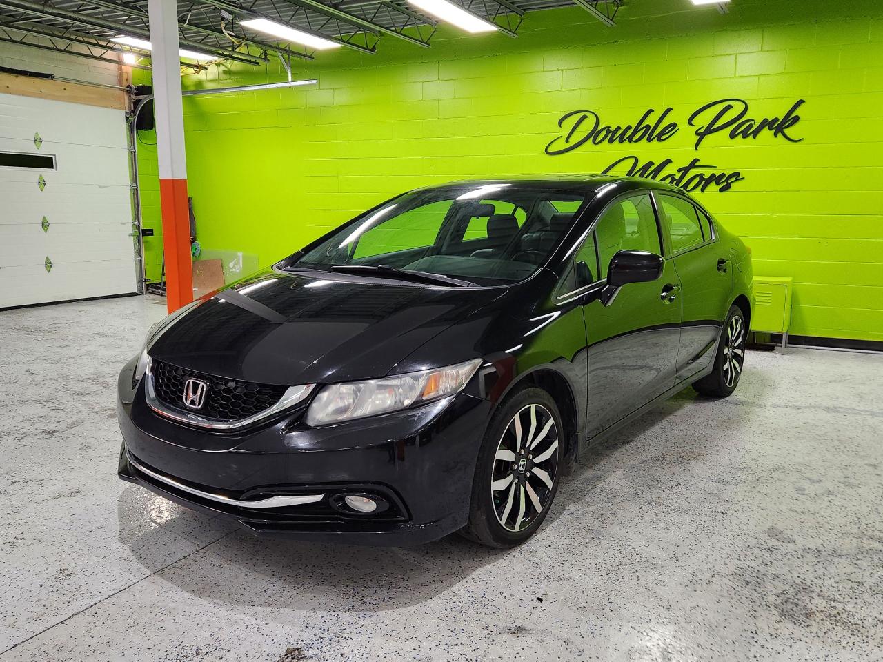 2015 Honda Civic Touring Leather Sunroof Rear Cam Loaded - Photo #16
