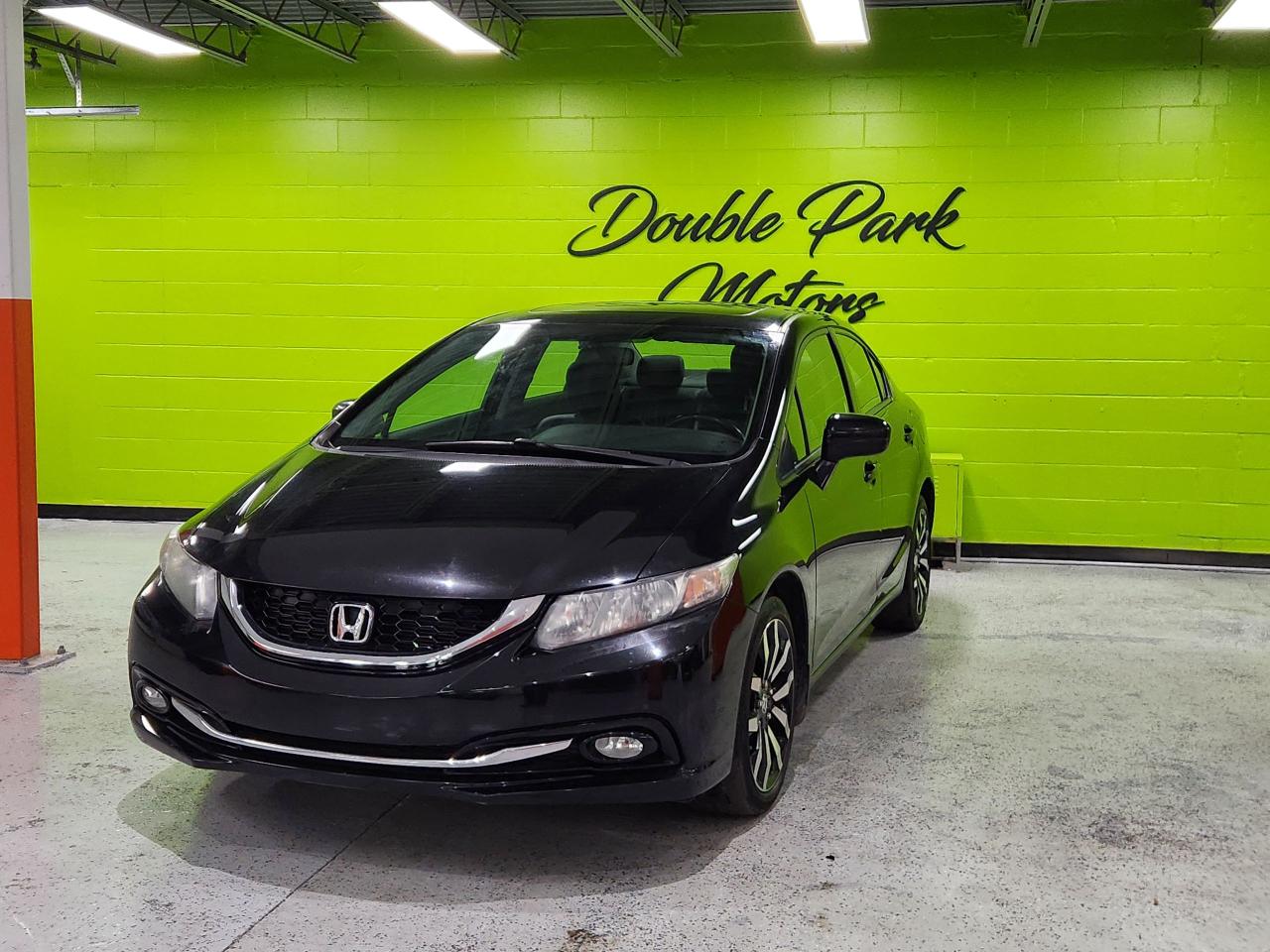 2015 Honda Civic Touring Leather Sunroof Rear Cam Loaded - Photo #2