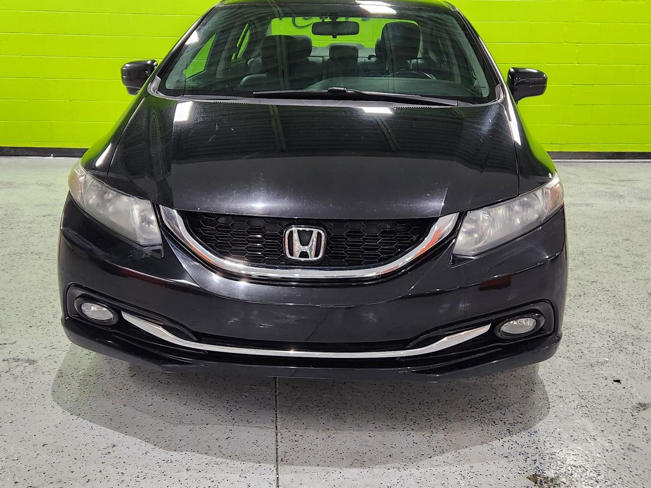 2015 Honda Civic Touring Leather Sunroof Rear Cam Loaded - Photo #4