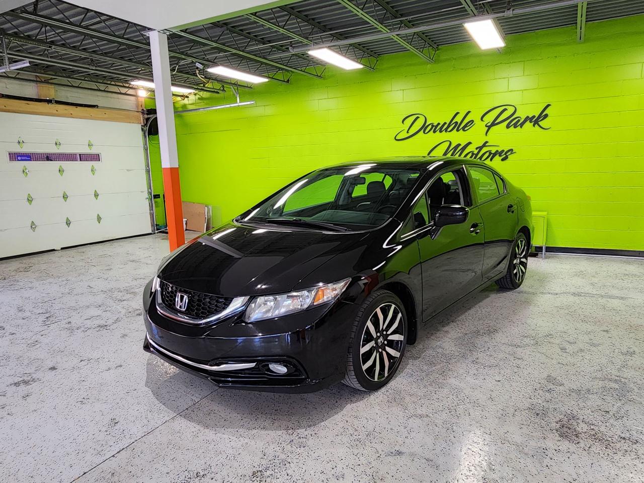 2015 Honda Civic Touring Leather Sunroof Rear Cam Loaded - Photo #13