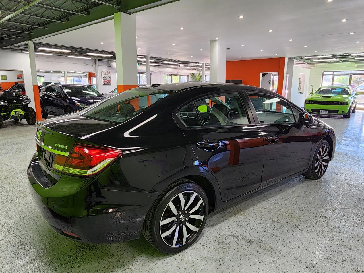 2015 Honda Civic Touring Leather Sunroof Rear Cam Loaded - Photo #8