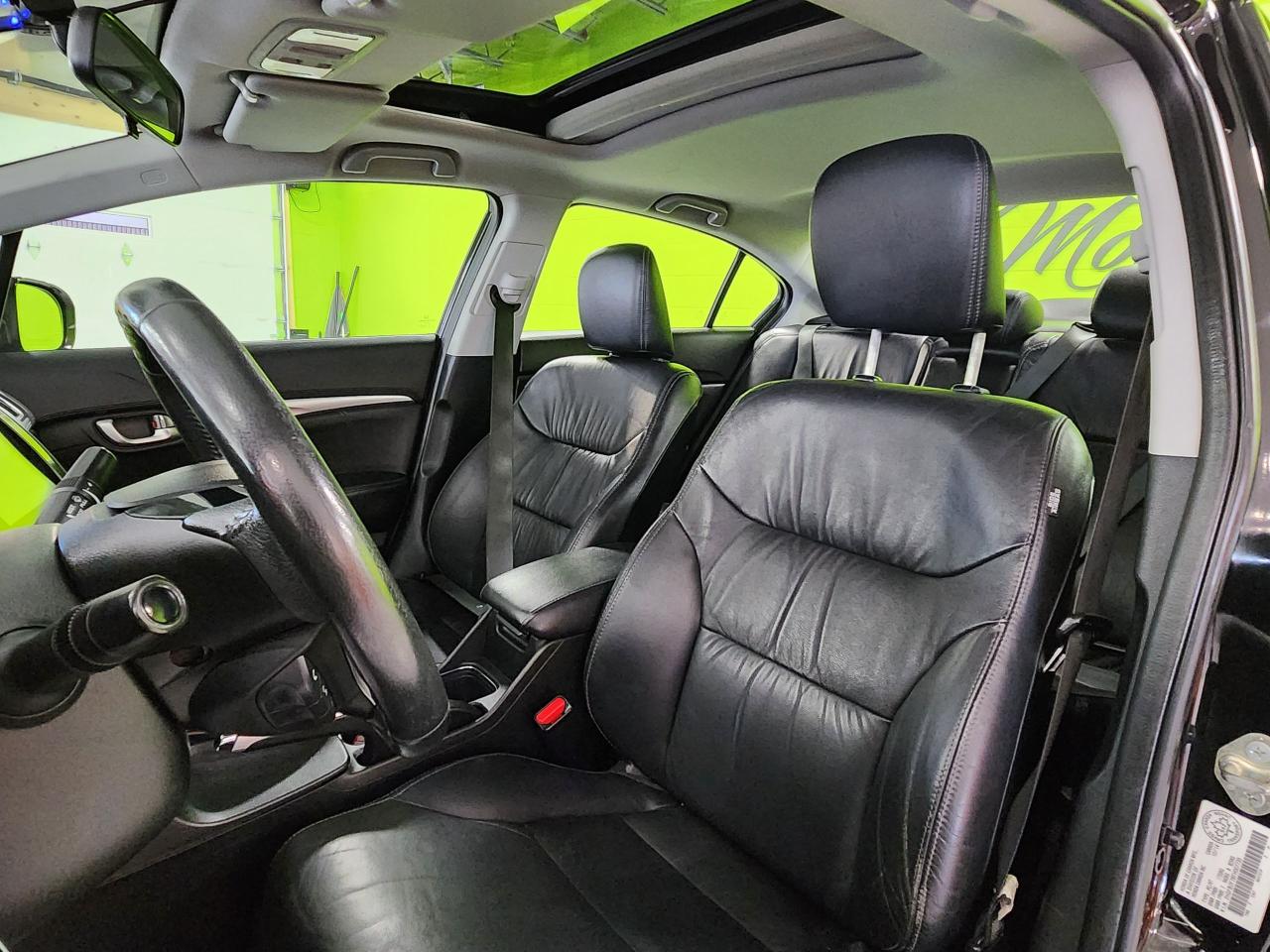 2015 Honda Civic Touring Leather Sunroof Rear Cam Loaded - Photo #18