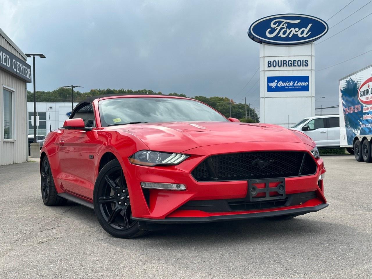 Used 2018 Ford Mustang GT Premium Convertible for sale in Midland, ON