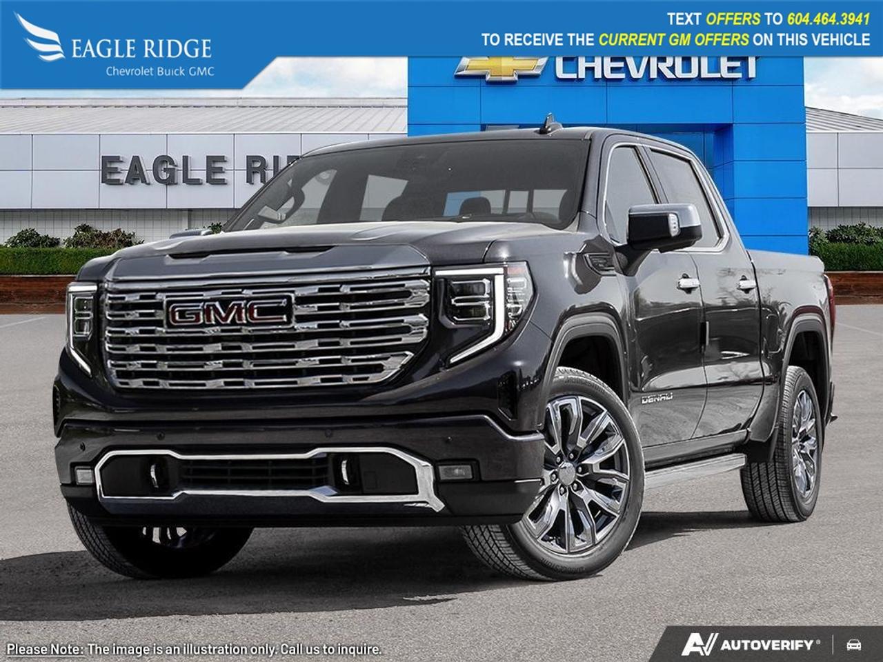 <p>Adaptive Ride Control, Denali Suspension, Approx. 11.8L/100km Highway Fuel Efficiency, Power Sunroof, LED Lighting, Power Running Boards, 22-Inch Wheels, MultiPro Tailgate with Built-In Kicker Audio, Spray-On Bedliner, Active Exhaust System with Sport Mode, Heated/Ventilated Leather Power Front Seats, Heated Rear Seats, Heated Leather Power Steering Wheel, Dual-Zone Automatic Climate Control, Remote Start, Bose Centerpoint Audio System, 13.4-Inch Touchscreen Infotainment, 12.3-Inch Digital Driver Display, WiFi Compatibility, Google Built-In, Wireless Android Auto® & Apple CarPlay®, Bluetooth® Connectivity, Wireless Phone Charging, Voice Control.</p>