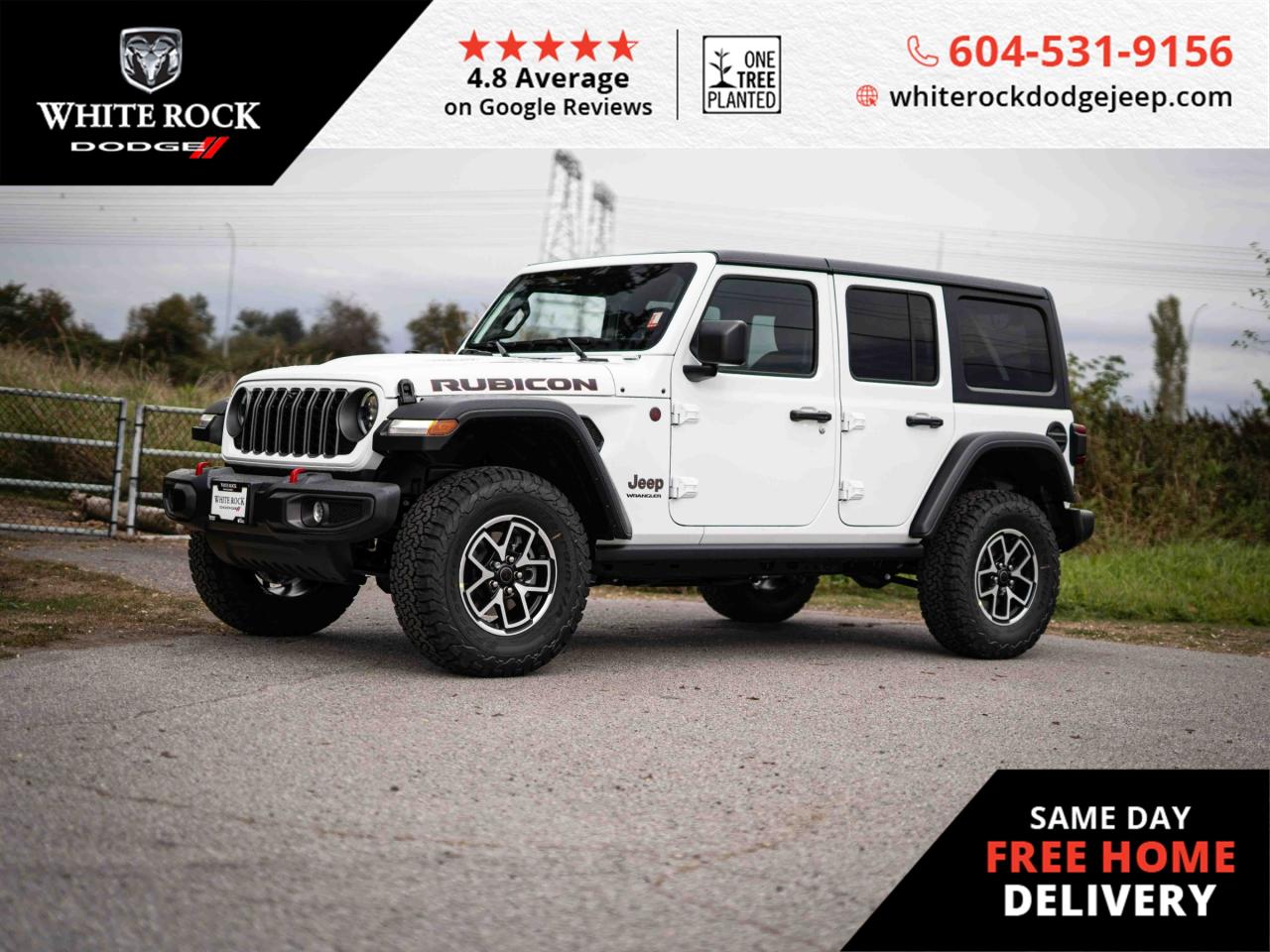 New 2025 Jeep Wrangler RUBICON for sale in Surrey, BC
