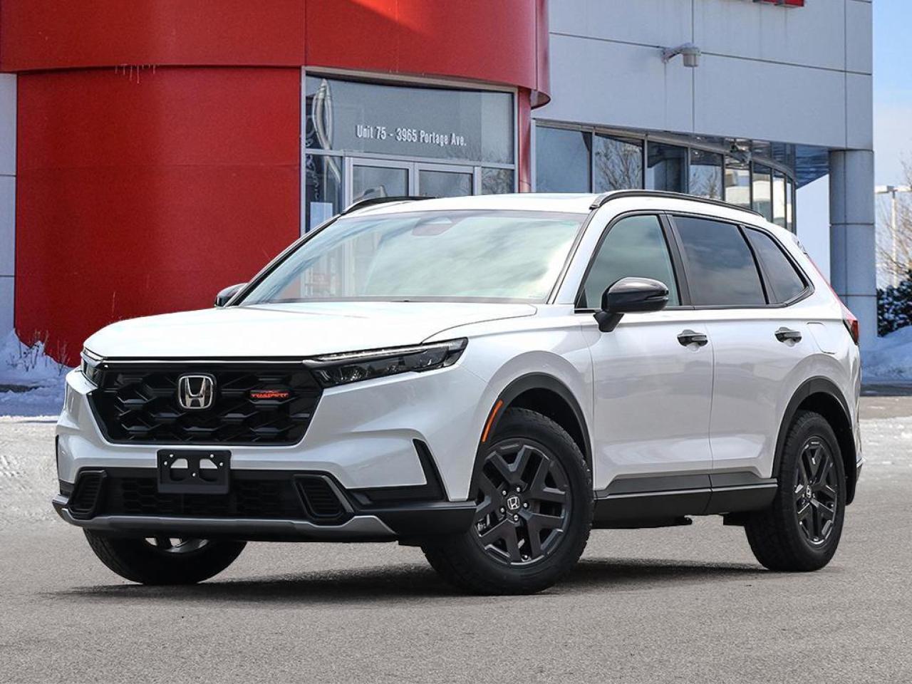 Experience the future of SUVs with the all-new 2026 Honda CR-V Hybrid TrailSport! This cutting-edge vehicle combines eco-friendly performance with rugged capabilities, perfect for both city driving and outdoor adventures.

- Advanced 2.0L 4-cylinder hybrid powertrain for exceptional fuel economy
- All-Wheel Drive system for enhanced traction and off-road performance
- Adaptive Cruise Control and Traffic Jam Assist for stress-free commutes
- Blind Spot Information System and Rear Cross Traffic Monitor for added safety
- Heated front seats and steering wheel for ultimate comfort
- Panoramic sunroof for an open-air driving experience
- All-terrain tires for improved off-road capability

Ready to embrace the future of SUVs? Reserve your 2026 Honda CR-V Hybrid TrailSport today or schedule a test drive to experience its innovative features firsthand. Our team at Birchwood Honda West is here to answer any questions and guide you through the process. Dont miss out on this perfect blend of efficiency, technology, and adventure!
New Vehicle Disclaimer

Disclaimer: The information provided on this vehicle is for general informational purposes only. While we strive to ensure accuracy, vehicle pricing, specifications, and availability are subject to change without notice. Manufacturers Suggested Retail Price (MSRP) may not reflect actual sales price. Additional fees such as taxes, title, registration, and dealership documentation fees may apply.

All new vehicles come with the manufacturers standard warranty unless otherwise specified. Vehicle images are for illustrative purposes only and may not represent the exact model or trim level. Please contact the dealership directly for the most current information, availability, and details.


We are located in the Birchwood Auto Park, at Portage Ave West and the Perimeter.
Dealer permit #5266