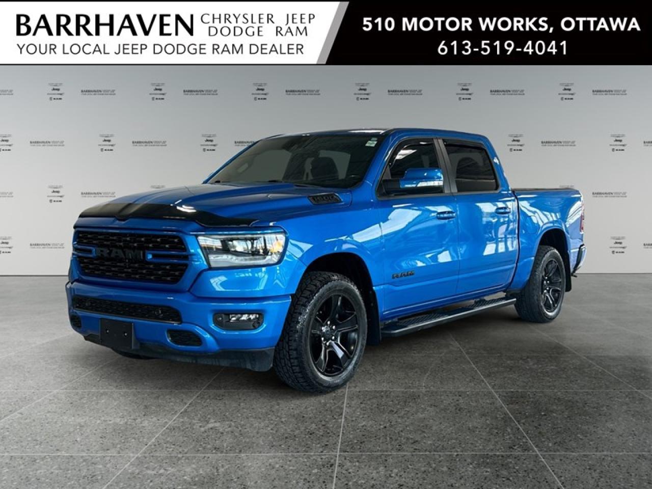 Used 2022 RAM 1500 Sport 4x4 Crew Cab | Hemi V8 for sale in Ottawa, ON