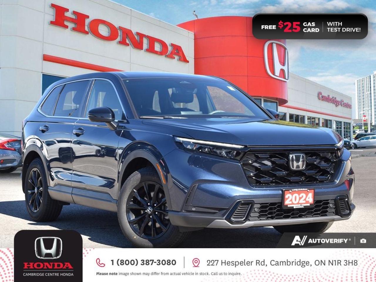 Used 2024 Honda CR-V Hybrid EX-L HONDA SENSING TECHNOLOGIES | REMOTE STARTER | APPLE CARPLAY™/ANDROID AUTO™ for sale in Cambridge, ON