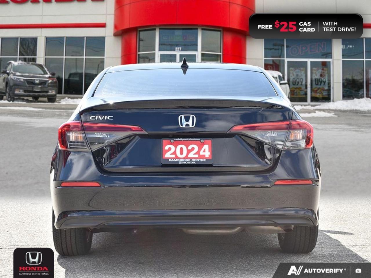 2024 Honda Civic EX REMOTE STARTER | REARVIEW CAMERA | APPLE CARPLAY™/ANDROID AUTO™ Photo