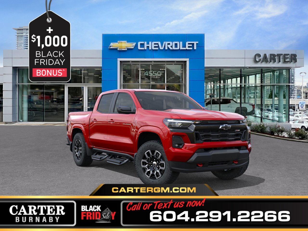 New 2026 Chevrolet Colorado Z71 4WD | 2.7L TURBOMAX ENGINE/OFF-ROAD/POWER SEAT for sale in Burnaby, BC