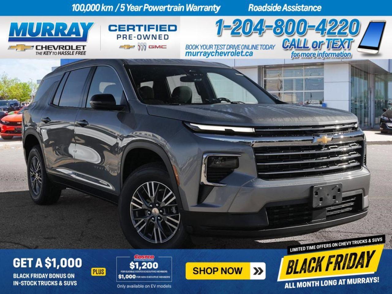 New 2026 Chevrolet Traverse LT for sale in Winnipeg, MB