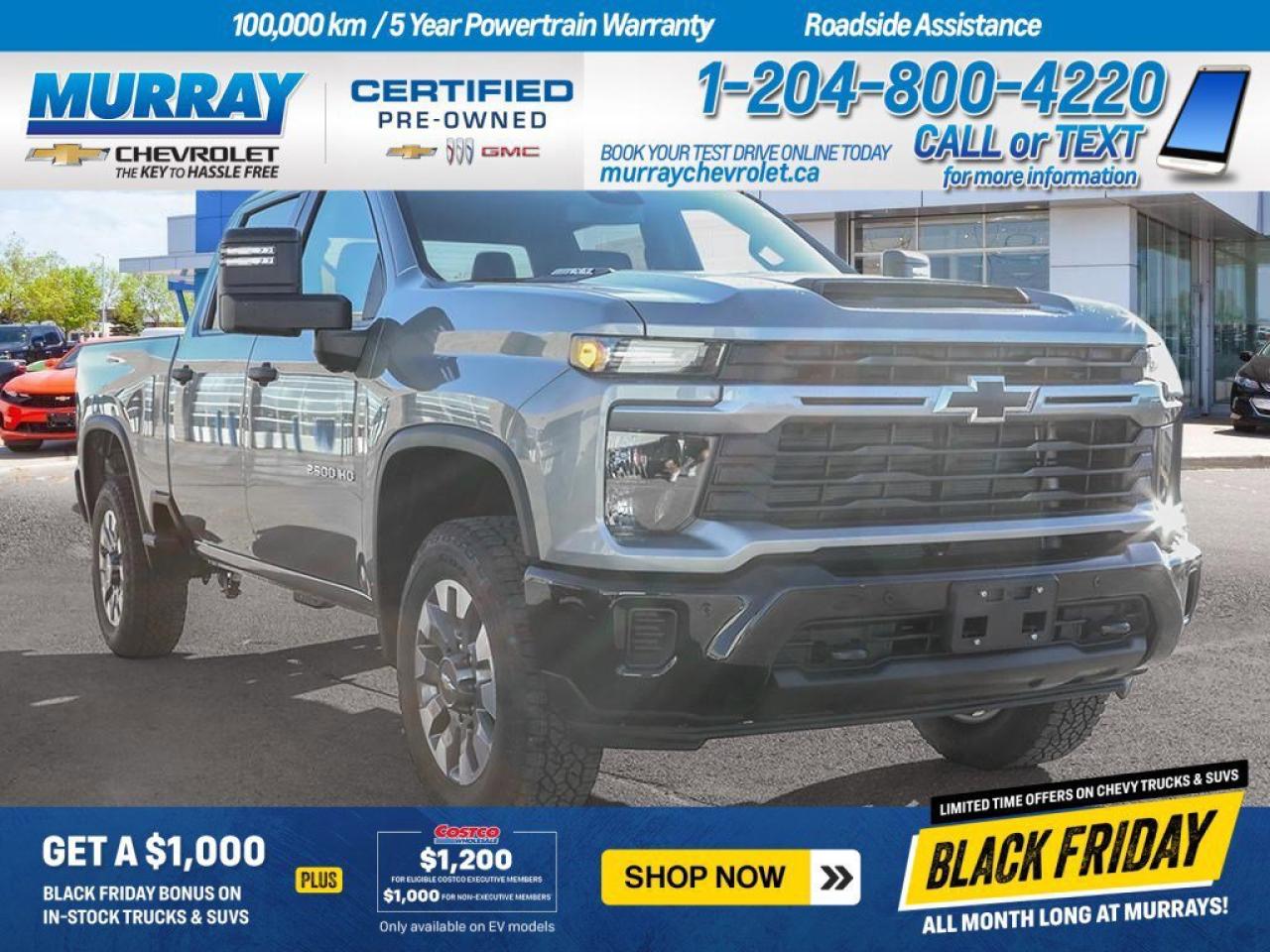 New 2026 Chevrolet Silverado 2500 HD Custom for sale in Winnipeg, MB