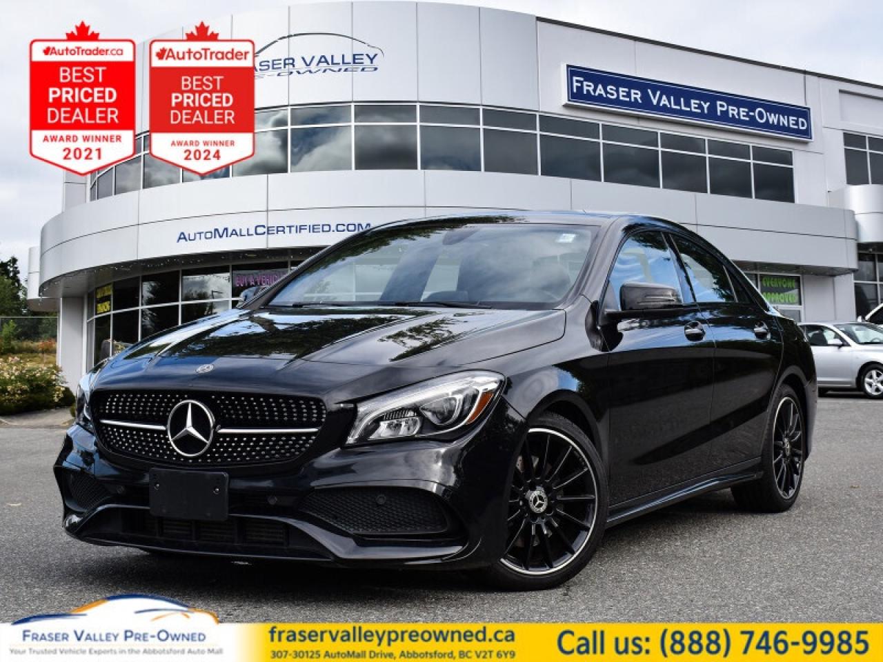 Used 2019 Mercedes-Benz CLA-Class 250 4MATIC Coupe  - Sunroof - $126.87 /Wk for sale in Abbotsford, BC