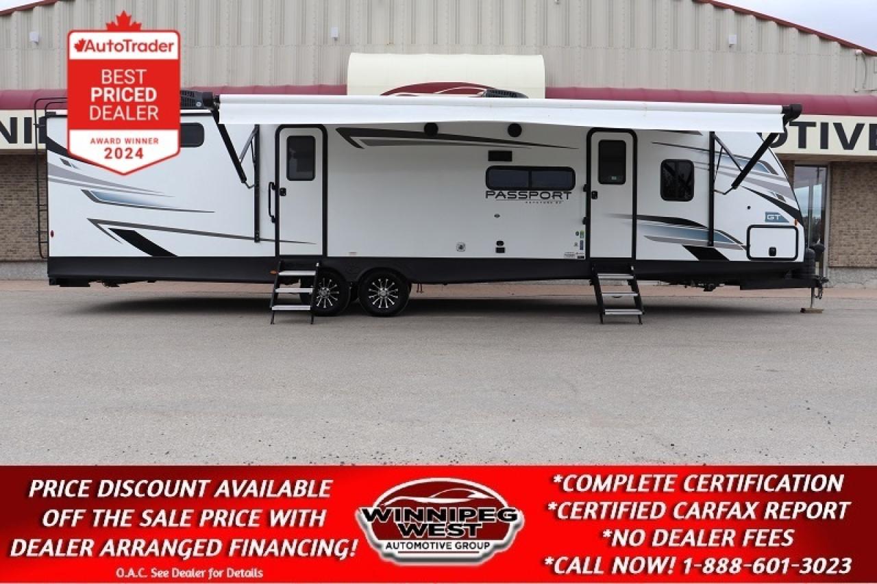 Used 2023 Keystone RV Passport 3401QD QUAD DBL BED BUNKHOUSE DBL SLIDE AMAZING!! for sale in Headingley, MB