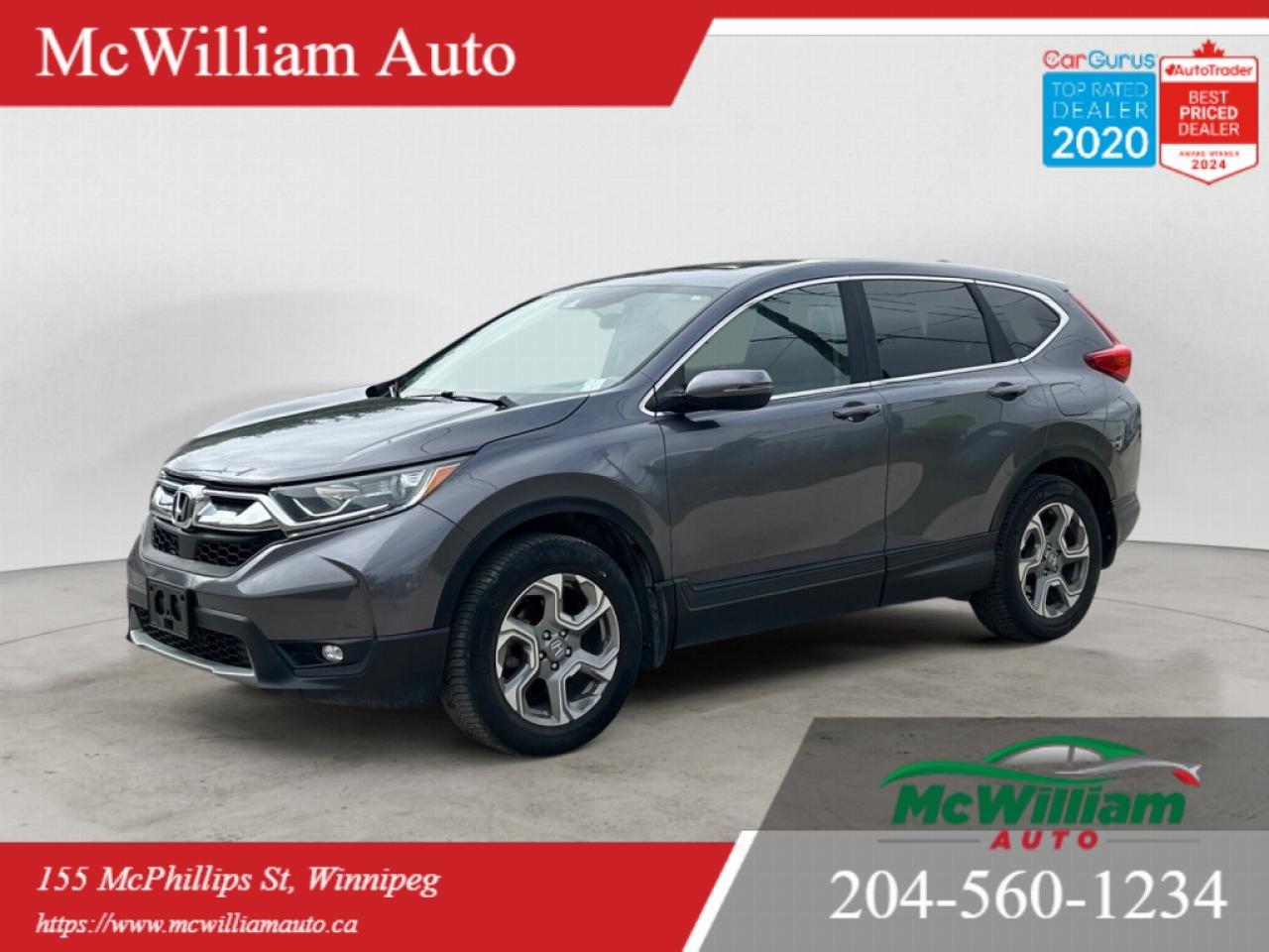 Used 2018 Honda CR-V EX | Back Up Cam | Remote Start | Heated Seats | for sale in Winnipeg, MB