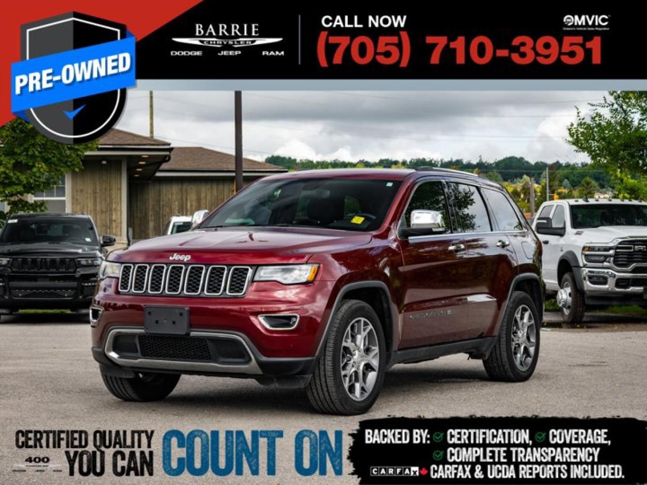 Used 2022 Jeep Grand Cherokee WK Limited for sale in Barrie, ON