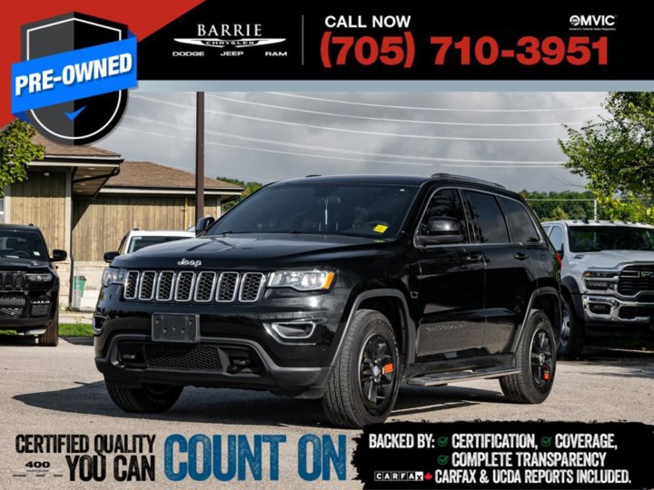 Used 2018 Jeep Grand Cherokee Laredo for sale in Barrie, ON