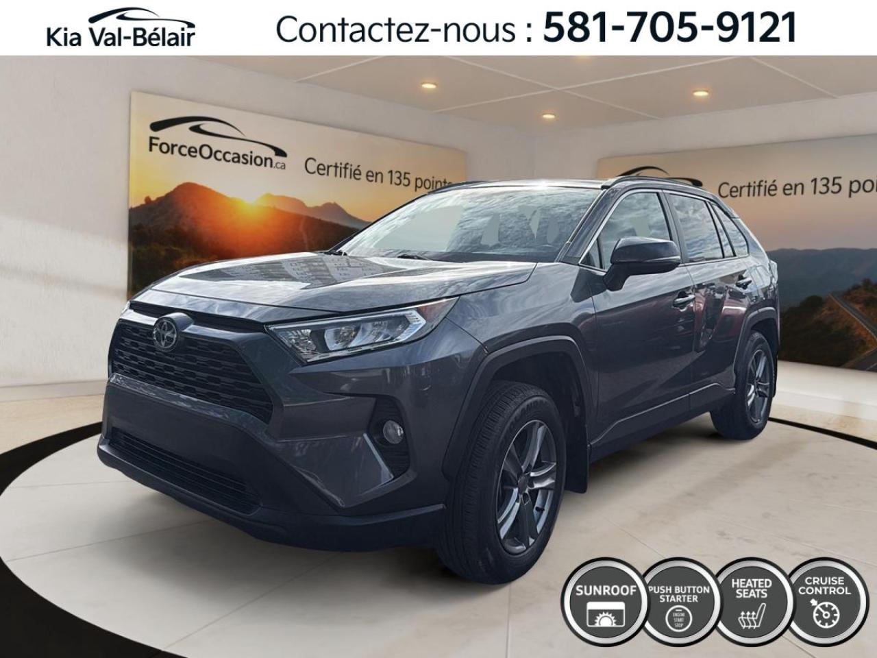Used 2020 Toyota RAV4 XLE *AWD *SIEGE CHAUFF *CRUISE *CAMERA *CARPLAY *A/C for sale in Québec, QC