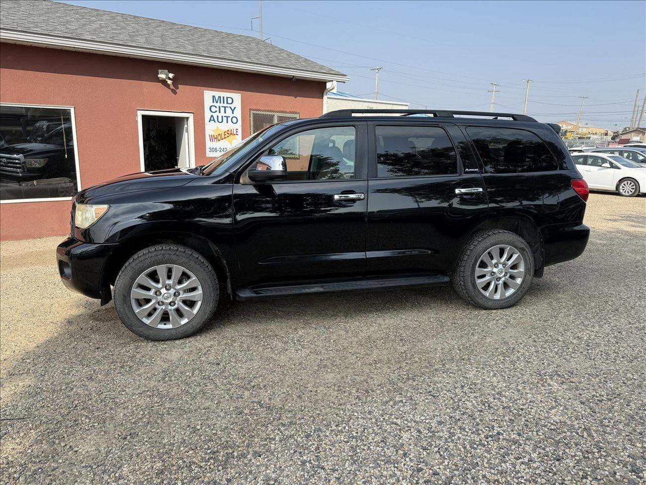 Used 2014 Toyota Sequoia PLATINUM 4WD for sale in Saskatoon, SK