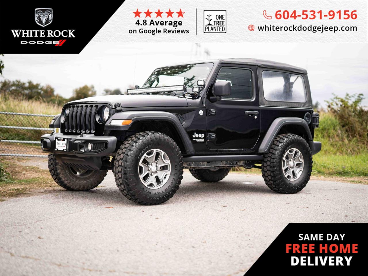 Used 2019 Jeep Wrangler SPORT for sale in Surrey, BC