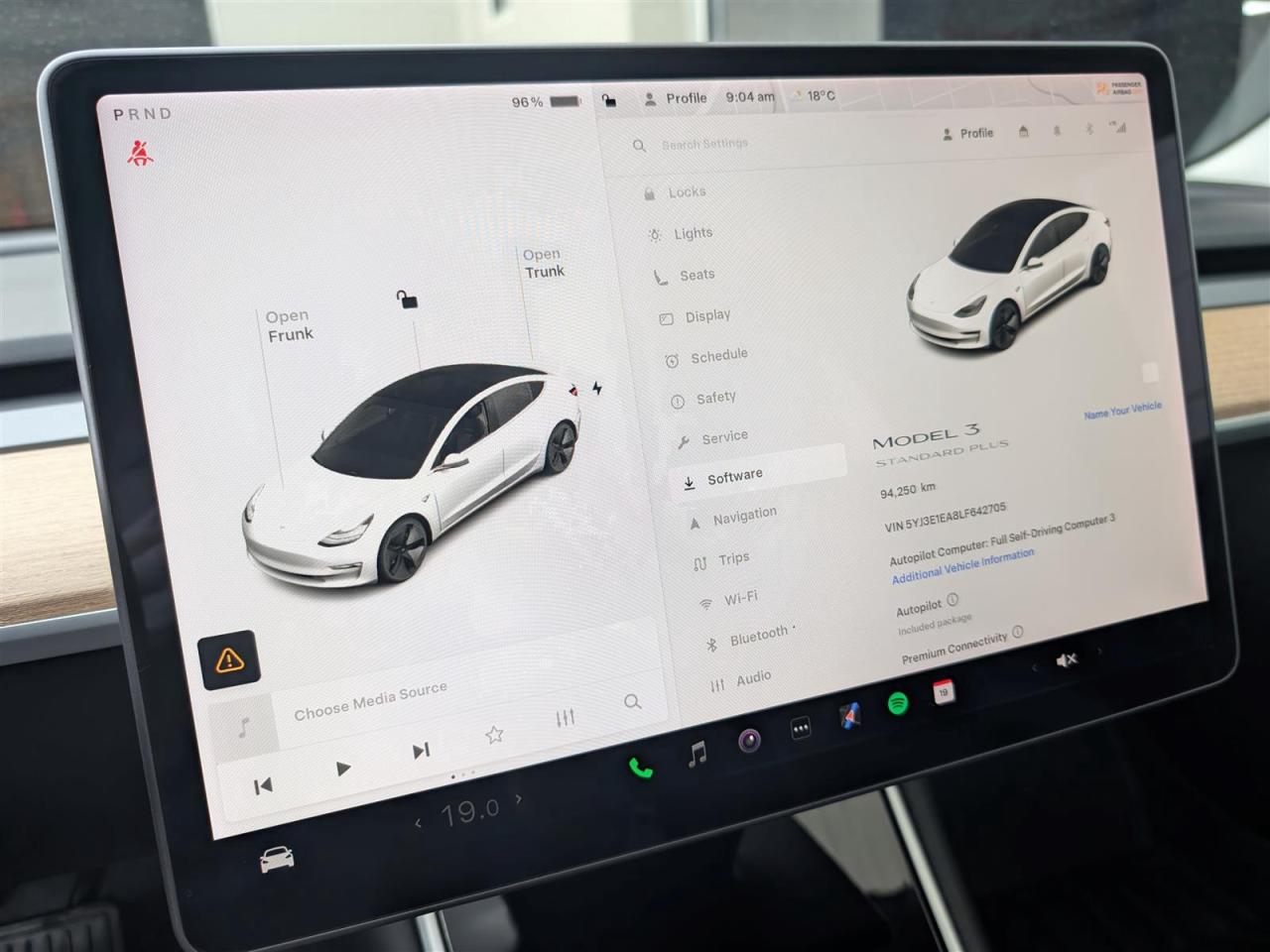 2020 Tesla Model 3 STANDARD RANGE PLUS