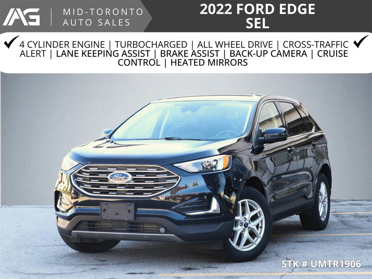 2022 Ford Edge SEL - AWD - Navigation - Leather Seats - Apple Car Play - Dual Zone Climate - Adaptive Cruise Photo0