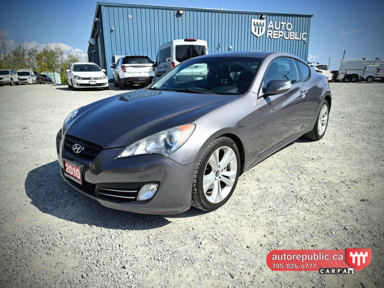 Used 2010 Hyundai Genesis 3.8L 2D 72k kms Certified One Owner for sale in Orillia, ON
