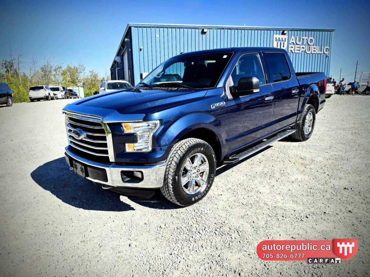 Used 2016 Ford F-150 XLT 5.0L V8 4x4 Crew Cab Certified No Accidents for sale in Orillia, ON