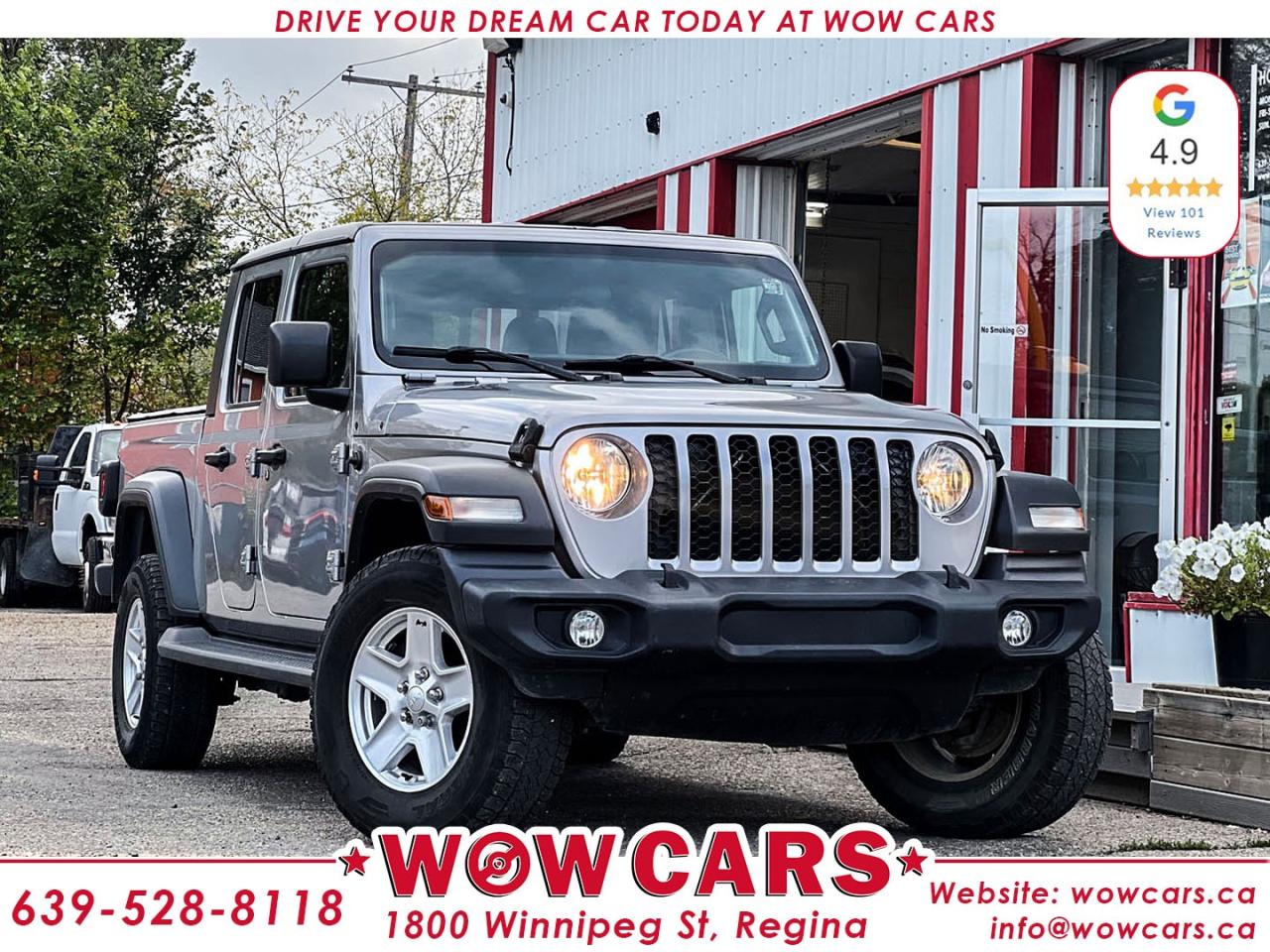 Used 2020 Jeep Gladiator Sport 4x4 for sale in Regina, SK