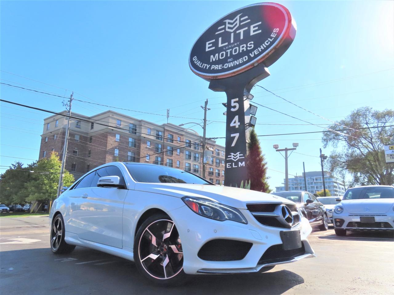 Used 2014 Mercedes-Benz E-Class E350 4MATIC COUPE - NAVI - LEATHER - MOONROOF !!! for sale in Burlington, ON